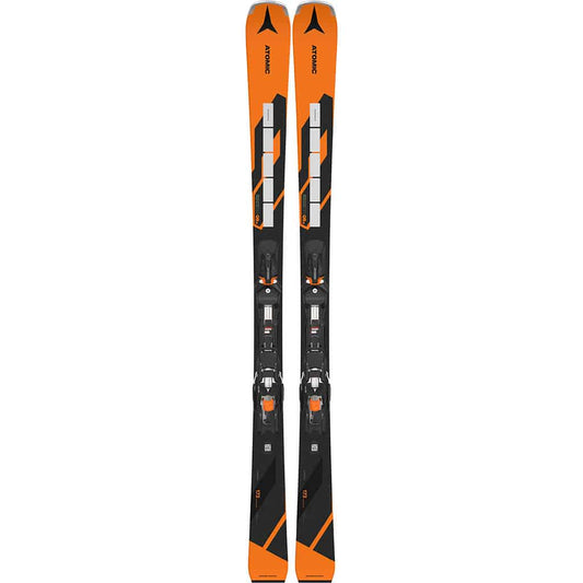 gebrauchter Ski von Atomic in Orange und schwarz