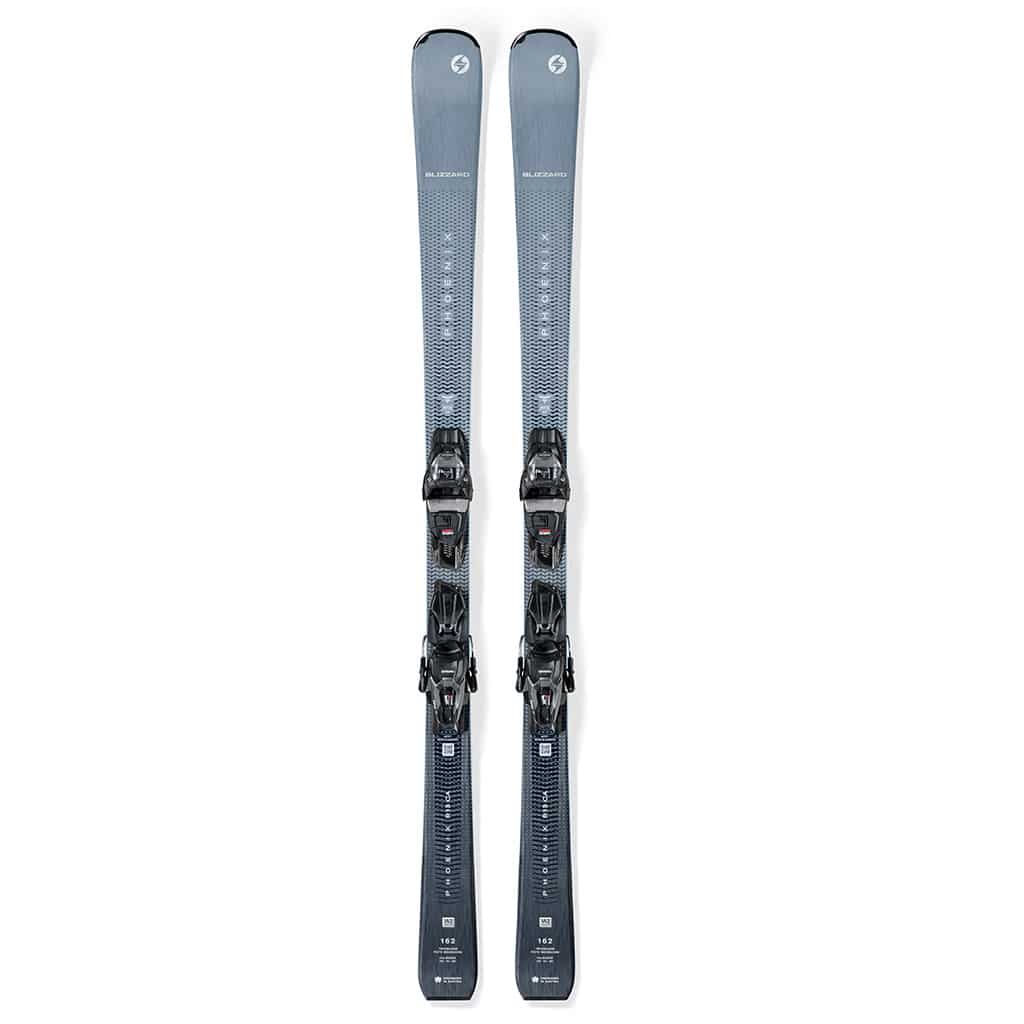gebrauchter Ski Blizzard Phoenix R13 in leichtem grau/blau