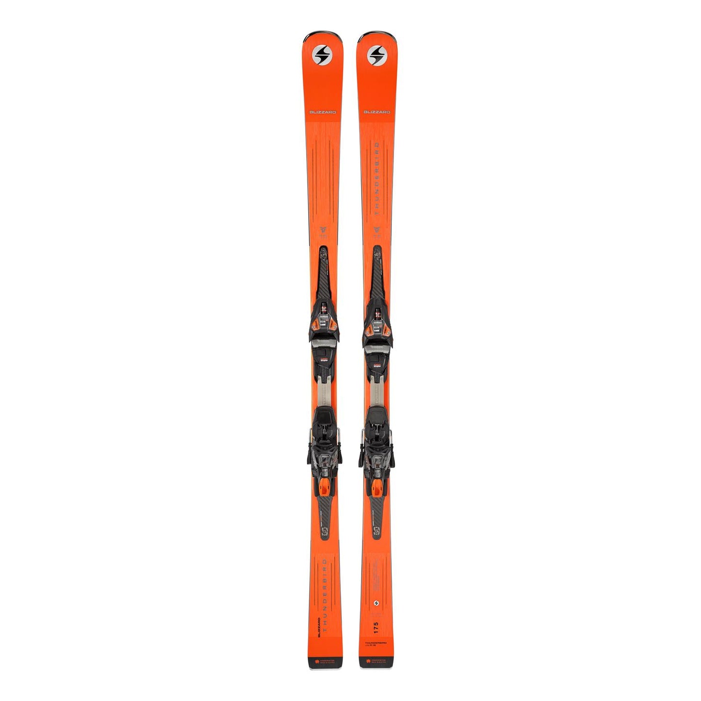 gebrauchter Ski von Blizzard in der Farbe Orange
