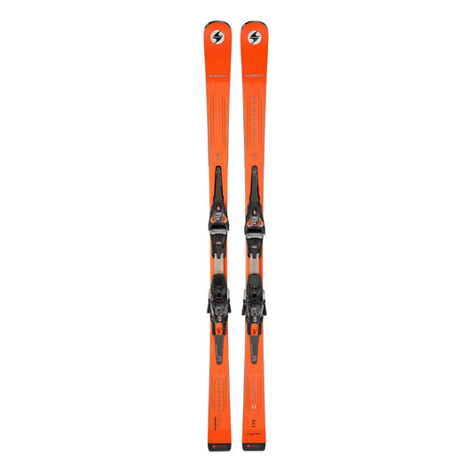 gebrauchter Ski von Blizzard in der Farbe Orange